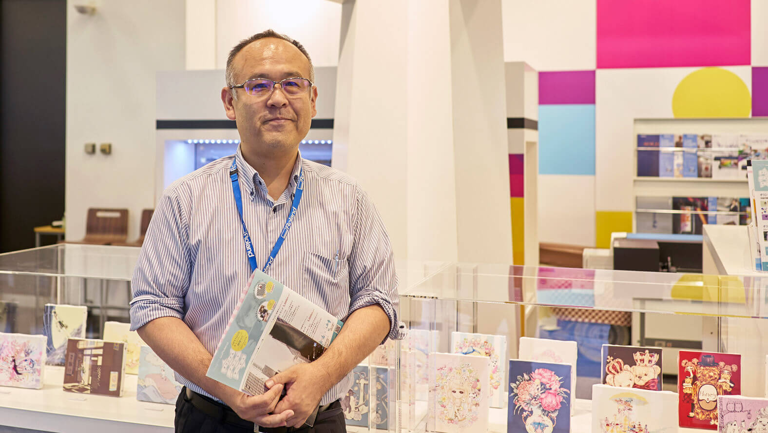 Roland DG Japan Marketing Group's Masakatsu Asako