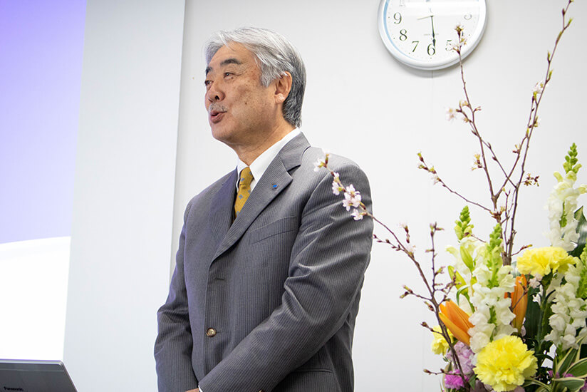 Roland DG President Hidenori Fujioka