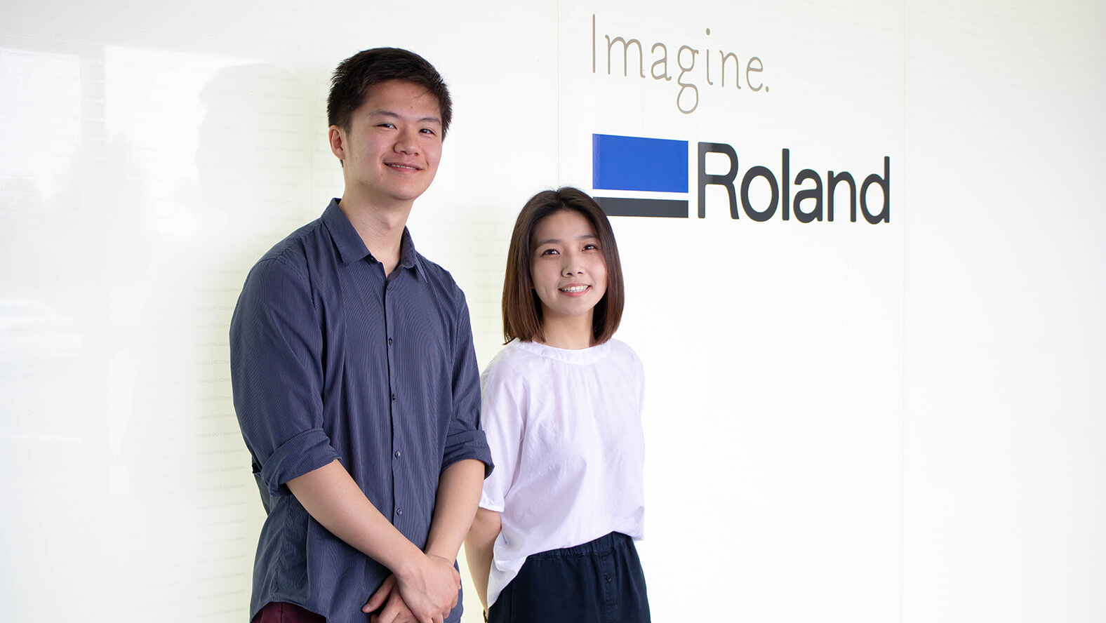 Roland DG's 2019 service department interns