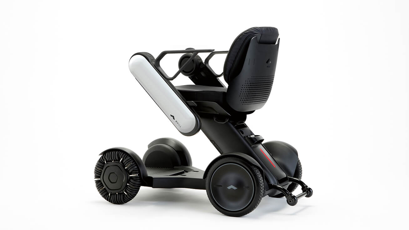 The WHILL Model C is a new wheelchair-type vehicle that makes life an adventure.