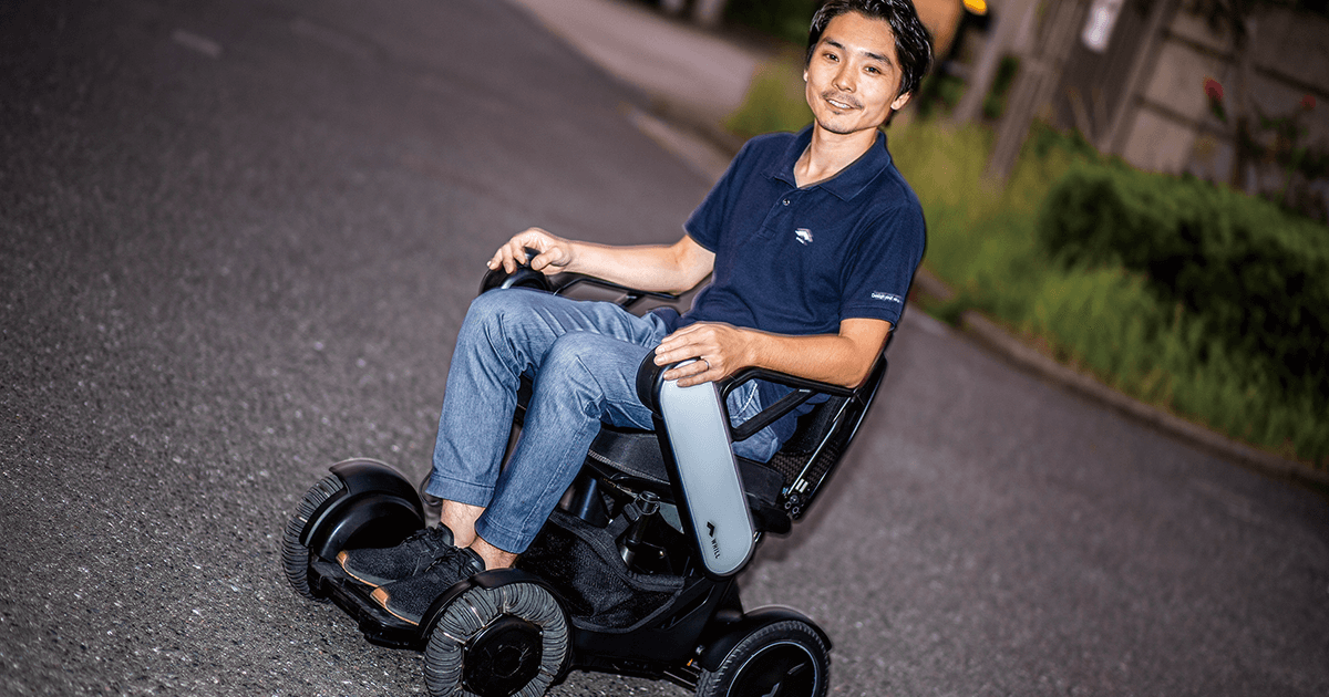 乗ってみたくなる電動車椅子「WHILL」 試作内製化で開発を