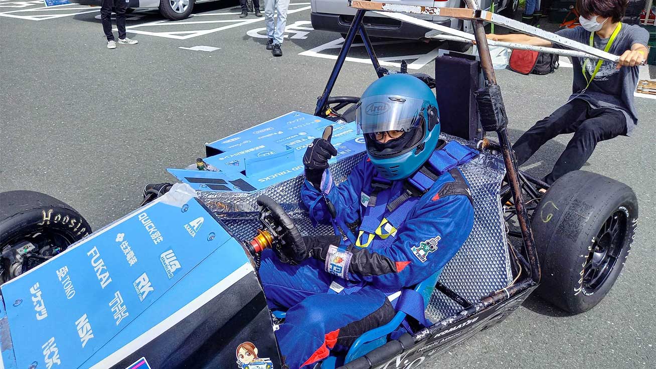 The University of Tokyo Formula Factory in 2022 Formula SAE Japan competition