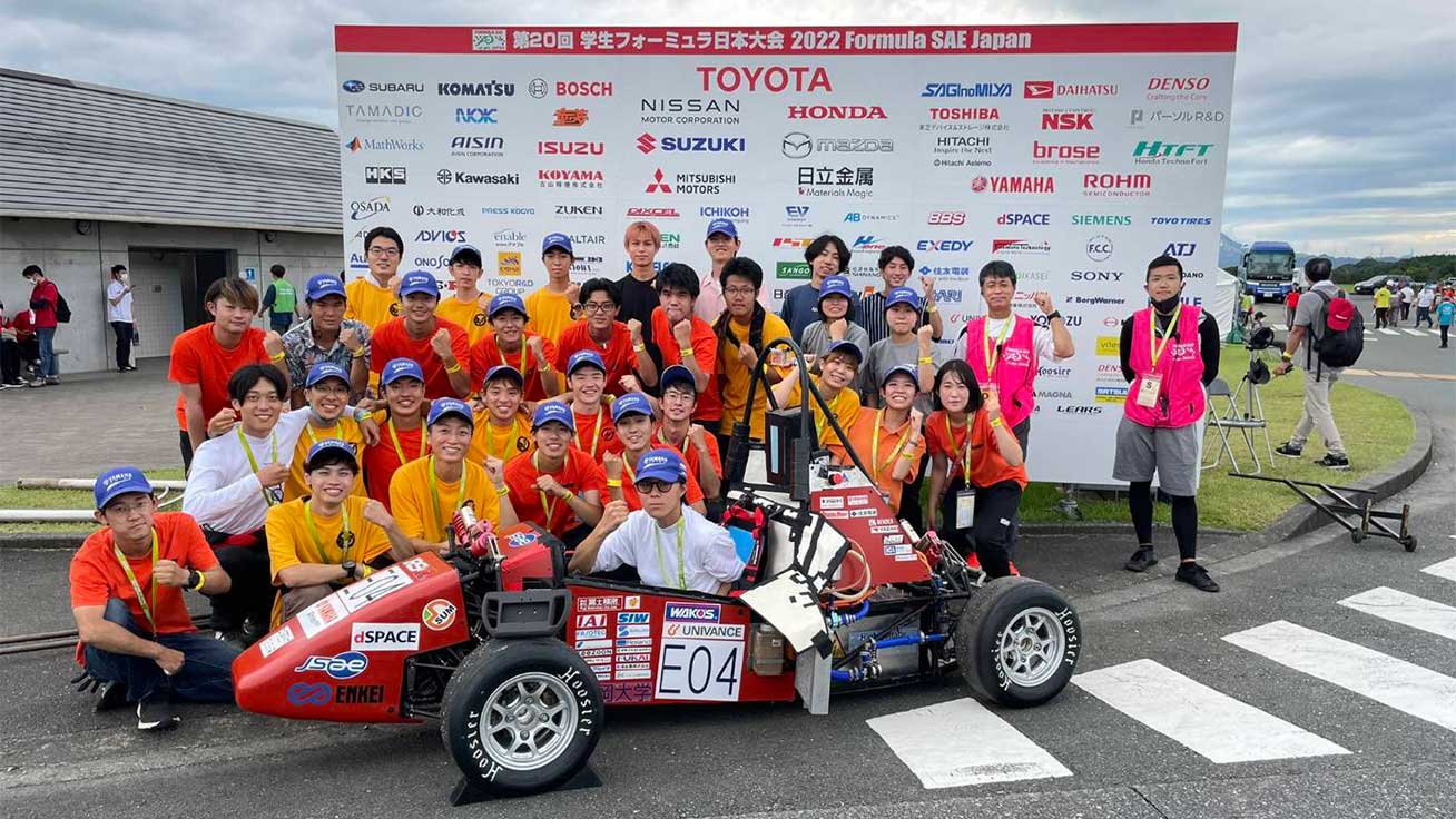 Shizuoka University Motors in 2022 Formula SAE Japan competition