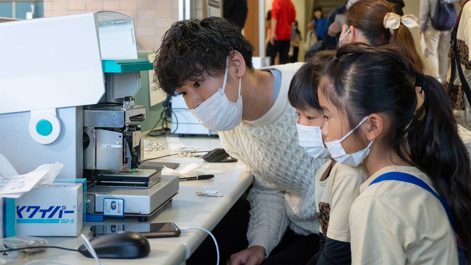 Fabrication workshop at the the Shizuoka University Techno Festa