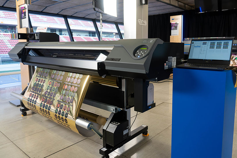 The MG-640 multi-functionality UV printer/cutter at an entry-level price.