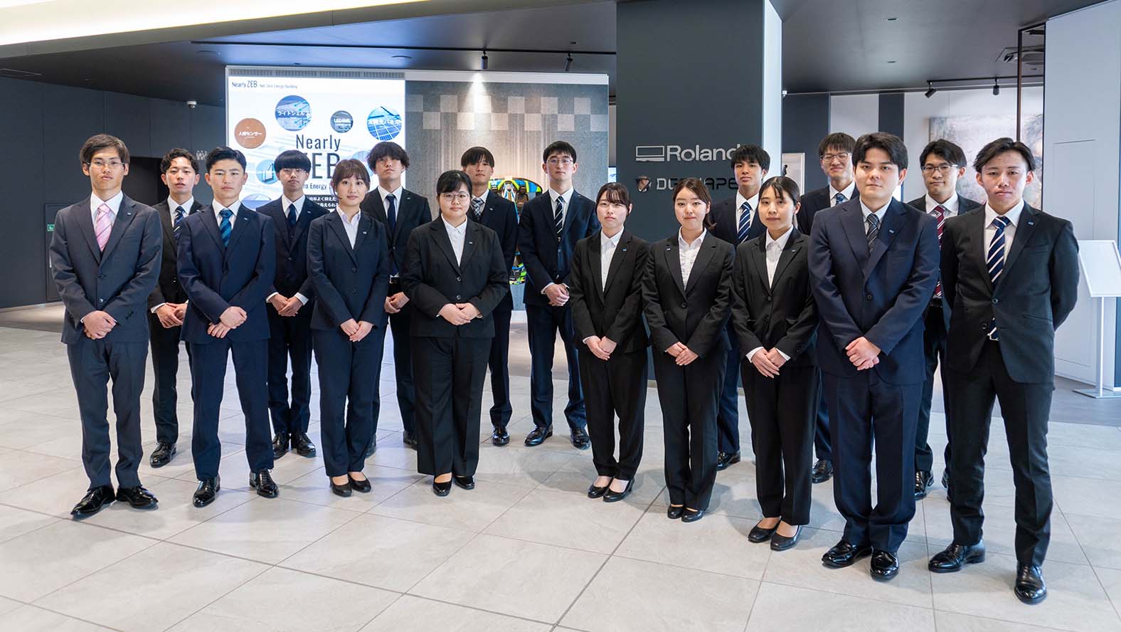 Roland DG's new employees for 2024