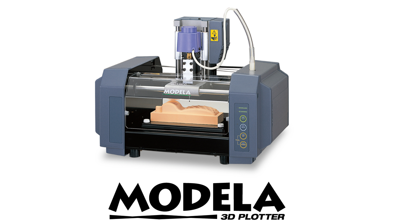 立体のスキャニングからモデリングまでを1台で対応 3Dプロッタ MODELA