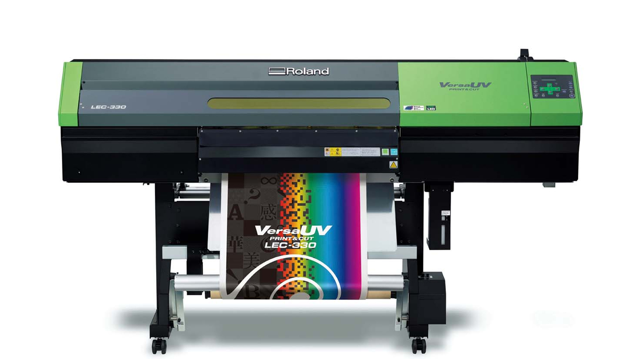当社製品参考： VersaUV LEC-330 