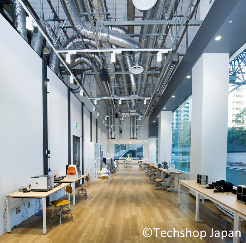 TechShop Tokyoの内部