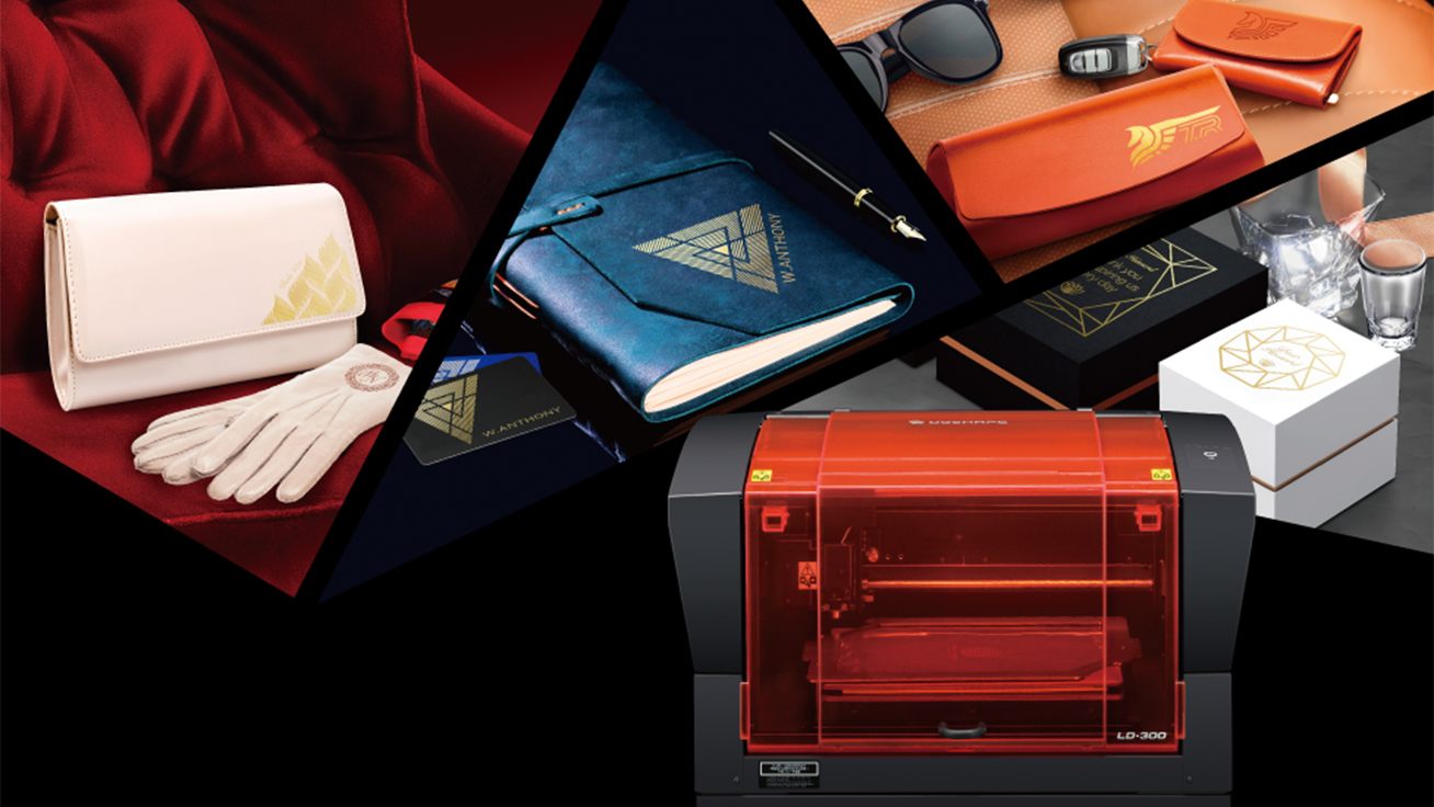 大幅にワークエリアを拡大 レザーへの転写も可能にした レーザー箔転写機の新製品ld 300を発表 ニュースリリース ローランド ディー ジー