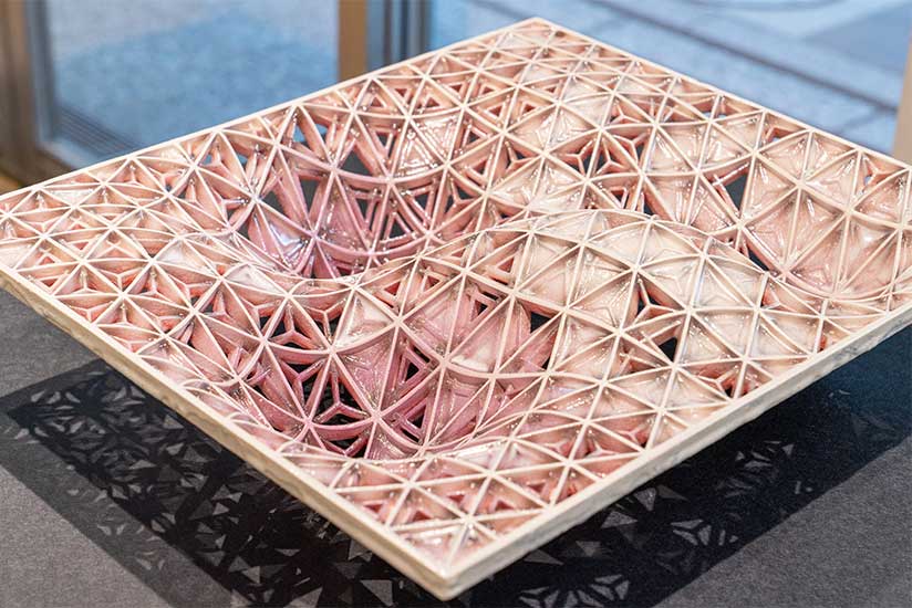 Art pieces using a binder-jet 3D printer