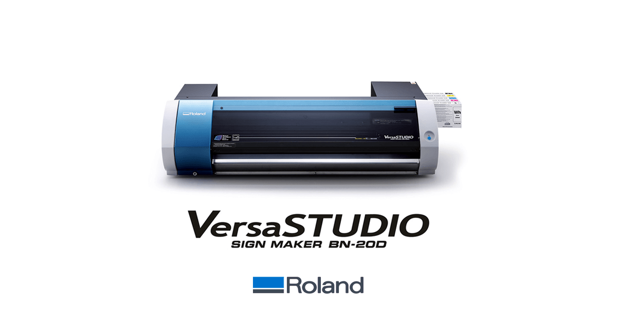 Roland DG Launches Easy-To-Use VersaSTUDIO BN-20D Desktop Direct