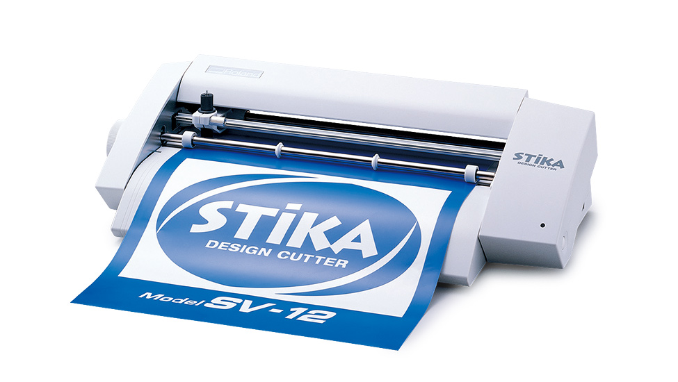 文字・イラストを利用してステッカーやサインを簡単に製作！より使いやすく、さらに高機能になった小型カッティングマシン STIKA SV-15/12/8  | ニュースリリース | ローランド ディー.ジー.