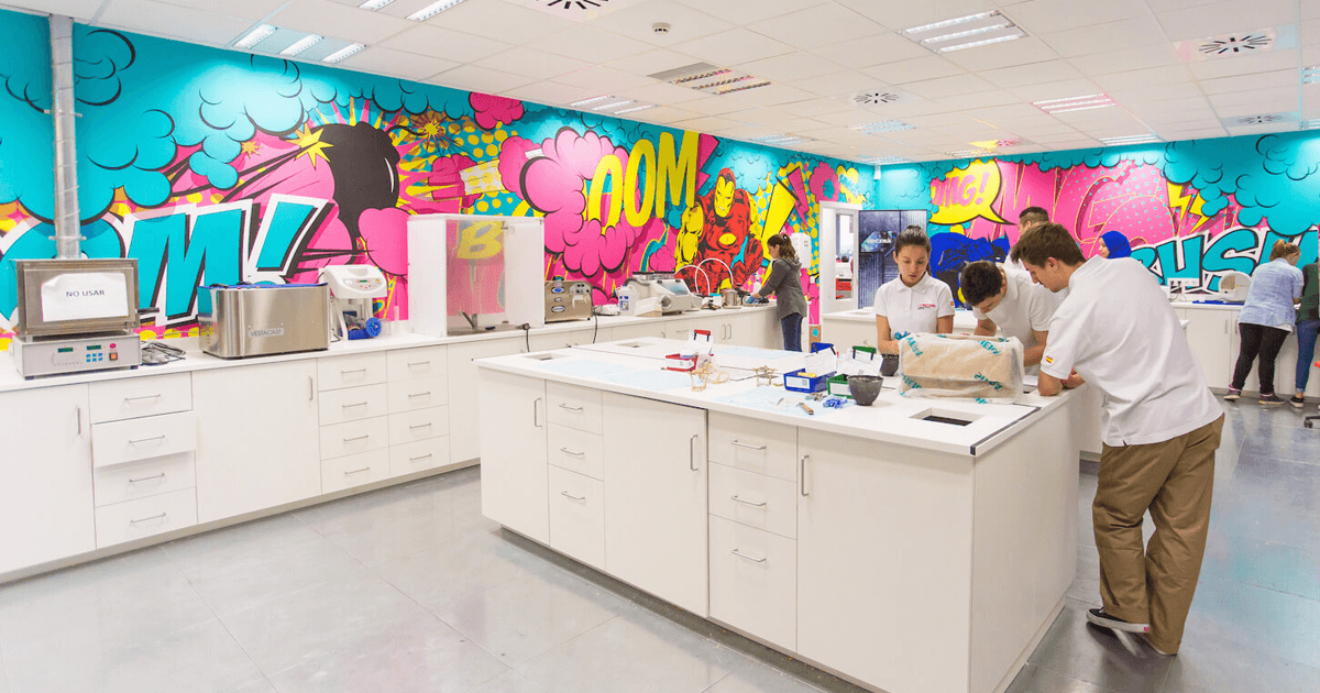 Super Heroes and Super Graphics Help Make Dental Clinic a ...