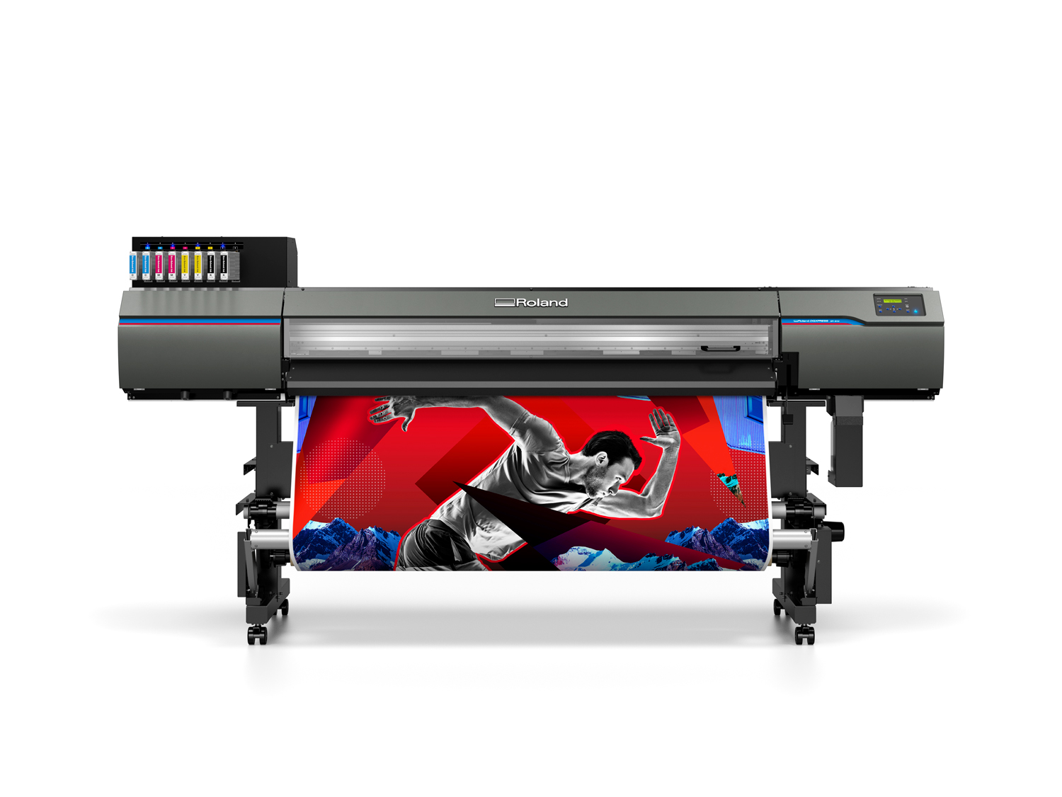 鮮やかな高画質を圧倒的な生産性で実現する低溶剤インクジェット  