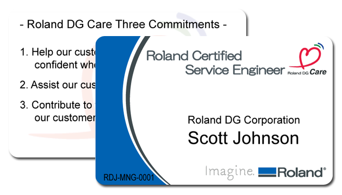 Roland DG Certified Service Engineer