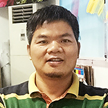 Service Engineer　Mr. Zhong Peng (From Guangzhou)